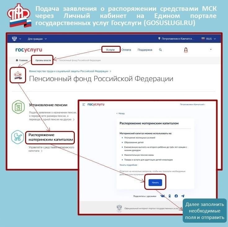 Как подать заявление на получение материнского семейного капитала в МФЦ в 2025 году