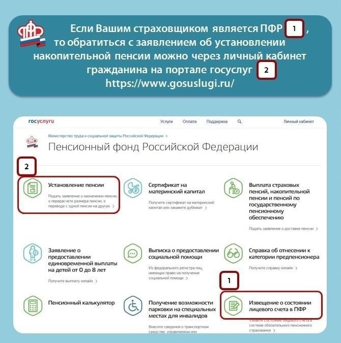 Как пройти процесс назначения накопительной пенсии