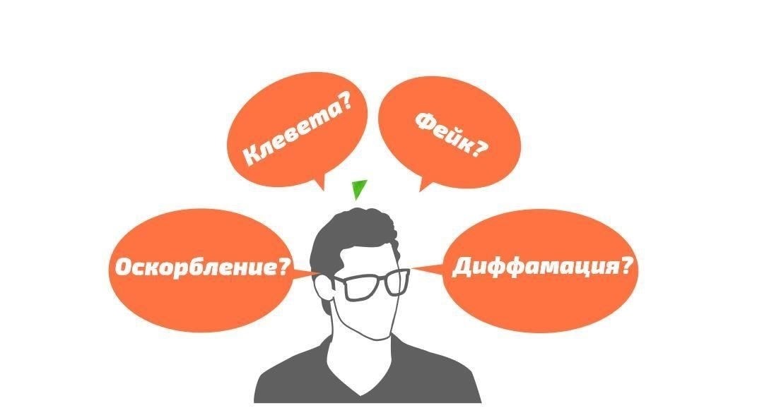 Выявление диффамации или ложной информации в сети